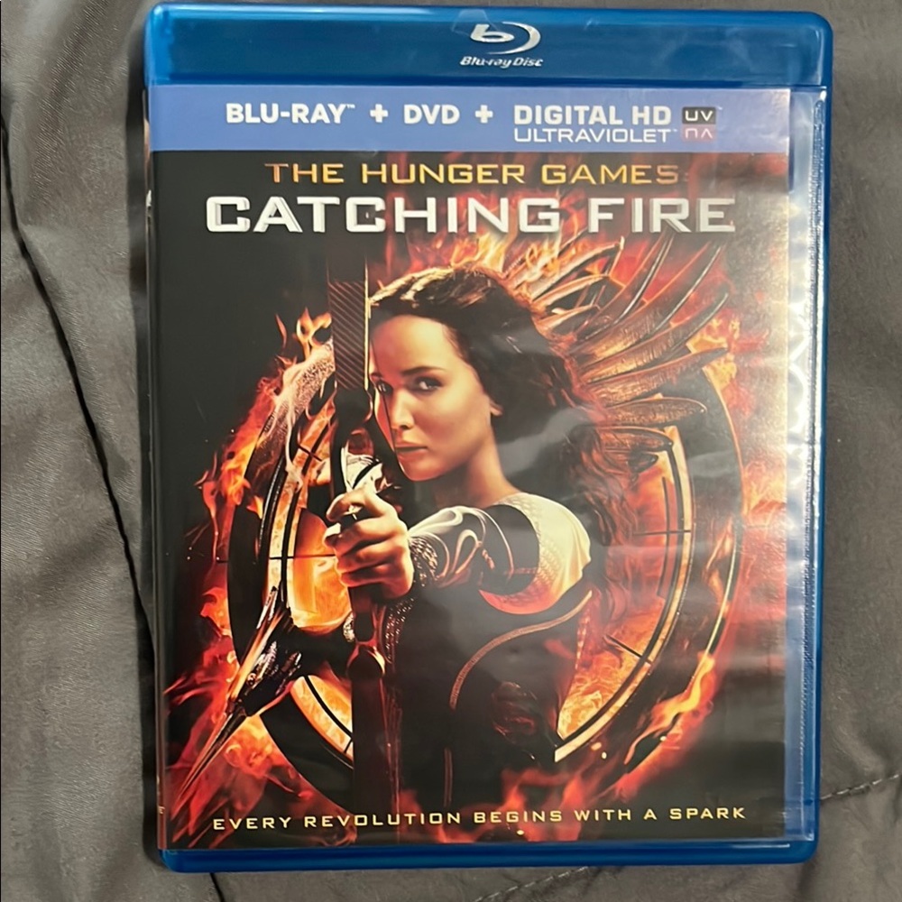 The Hunger Games: Catching Fire Blu-ray